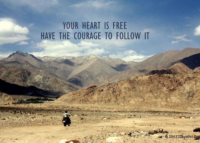 Leh Ladakh Captions Quotes