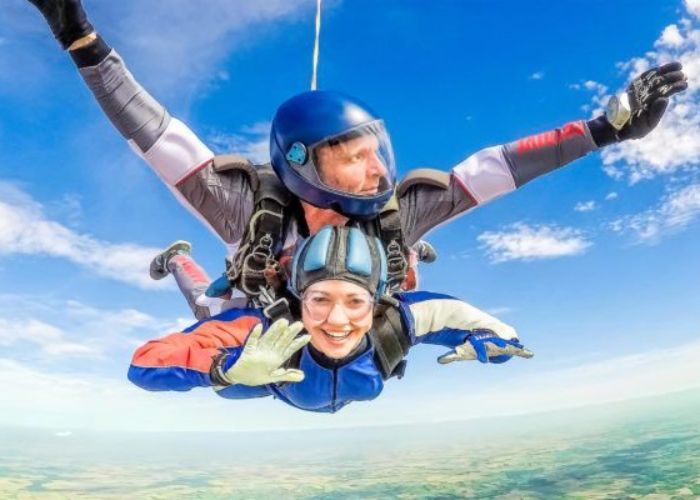 Skydiving Captions Quotes