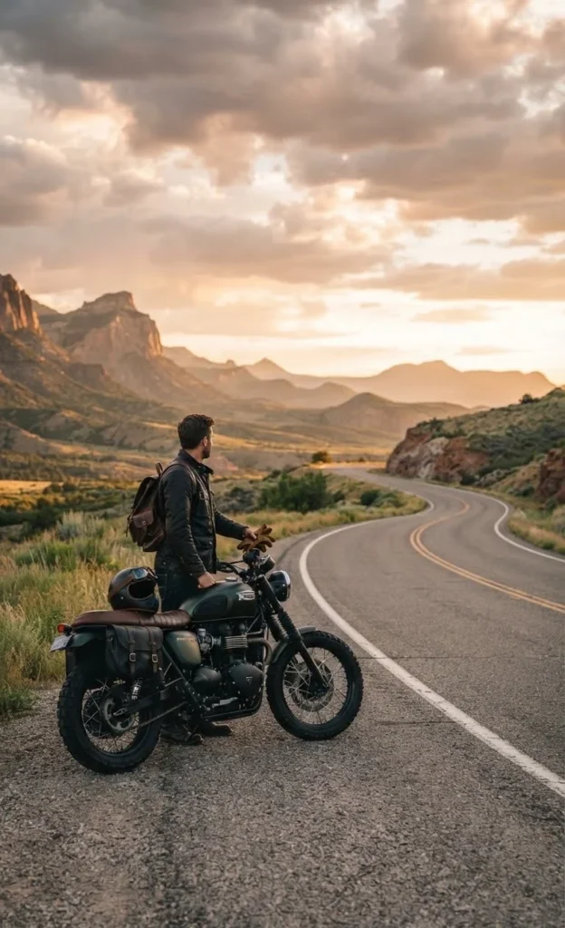 Caption bike lovers for a stylish motorcycle Instagram post