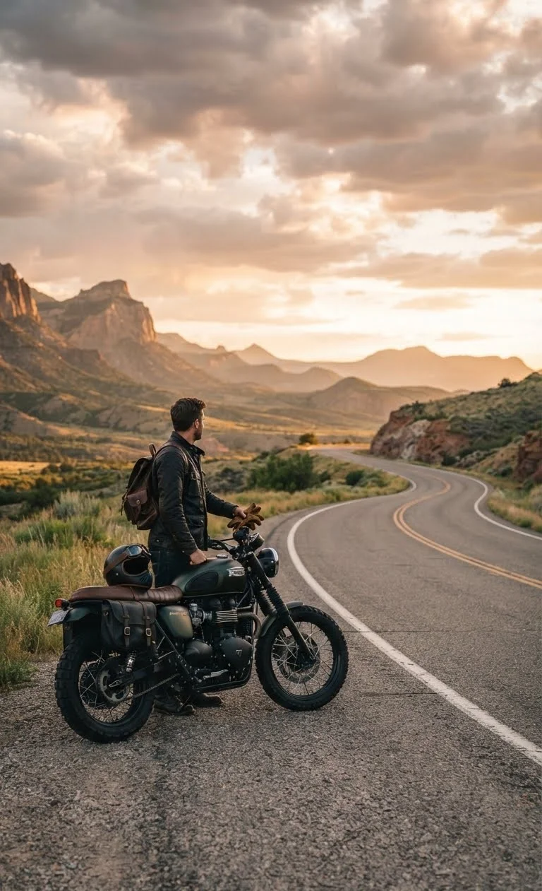 Caption bike lovers for a stylish motorcycle Instagram post