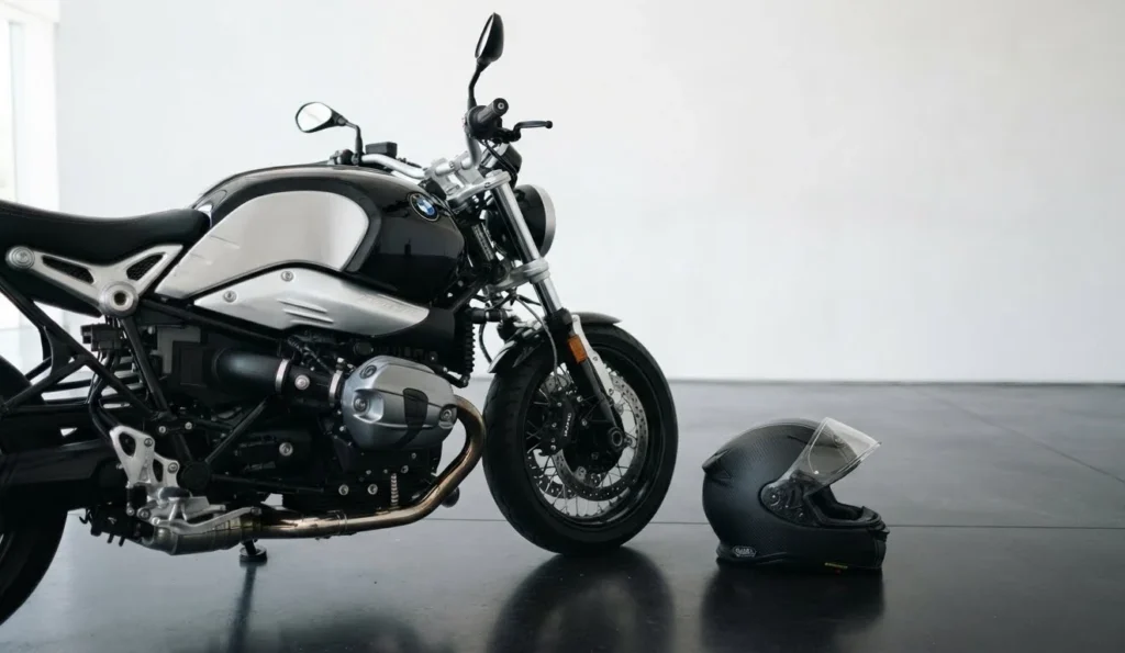  One-word caption bike lovers can use for minimalist motorcycle photos