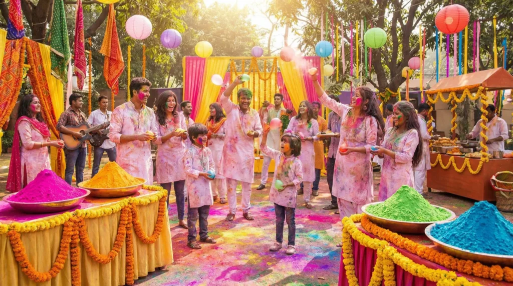 Holi Captions Instagram for colourful Holi celebration with friends