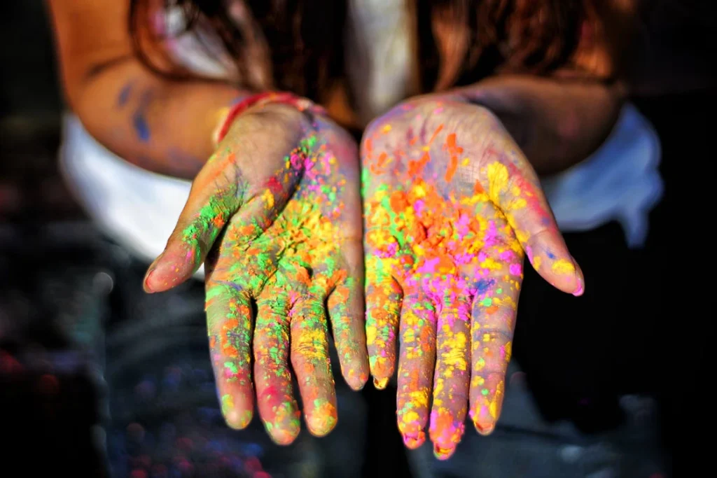 Short Holi Captions Instagram for colourful festival photos