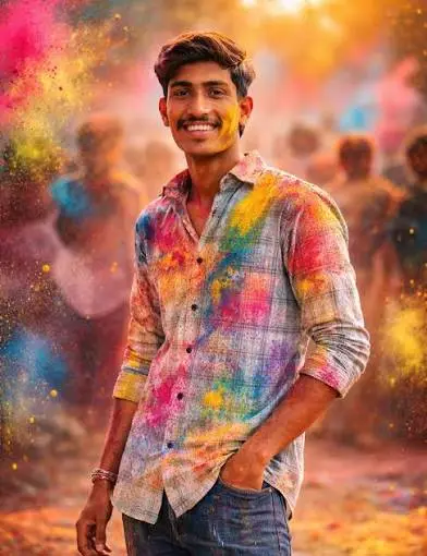 Holi Captions Instagram for colourful Holi selfies
