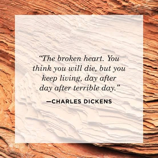 Strong Broken Heart Captions about healing and moving on