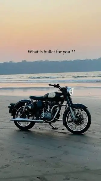 Stylish Bullet Captions Instagram for a classic motorcycle photo