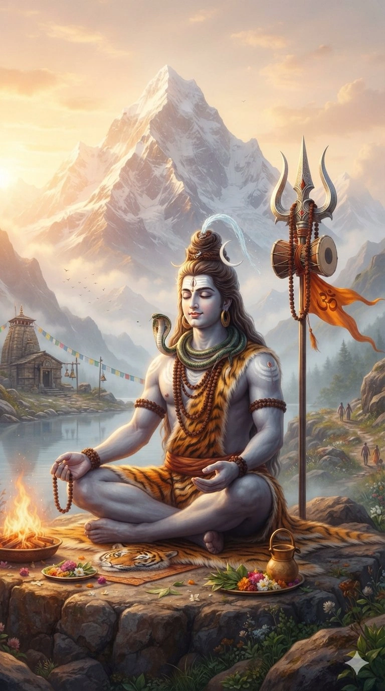 Caption for Mahadev for Instagram devotional posts