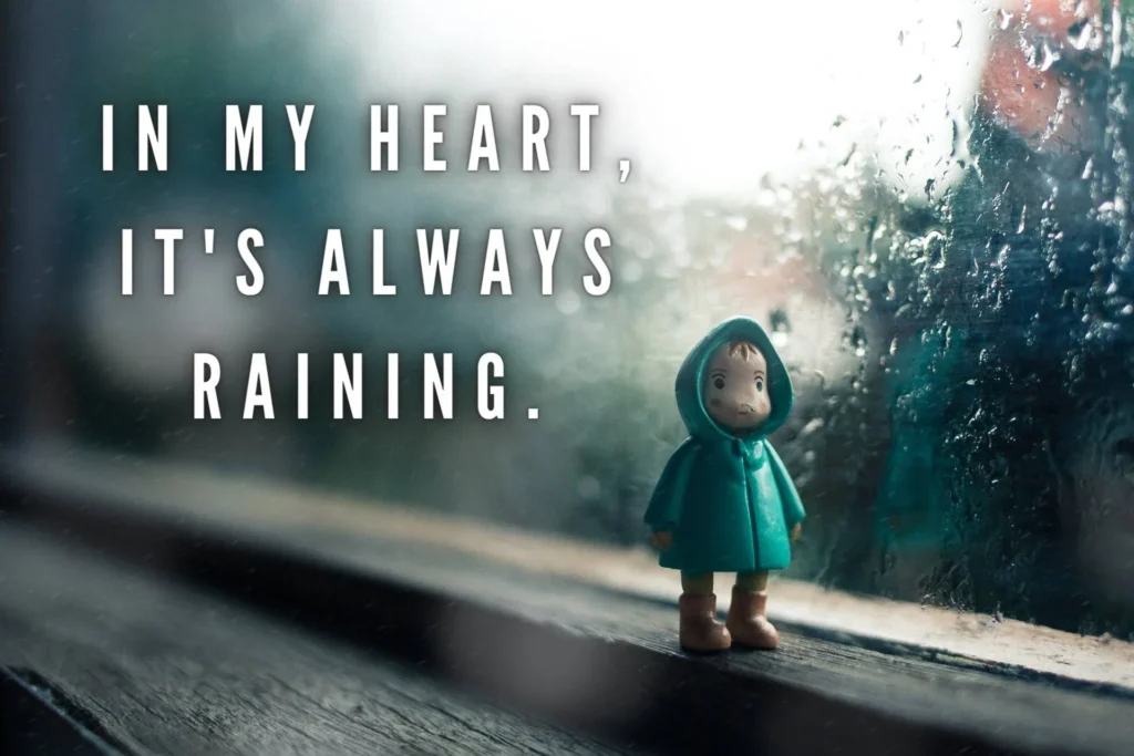 Rain Captions Instagram for boys and girls enjoying monsoon weather