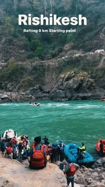 Rishikesh river rafting captions for Instagram adventure photos