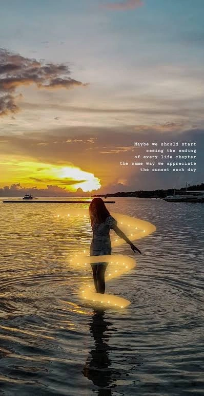  Aesthetic River Captions for Instagram with golden-hour reflections