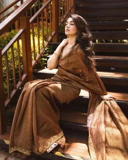  stylish Saree Captions for Instagram in Hindi for modern saree looks