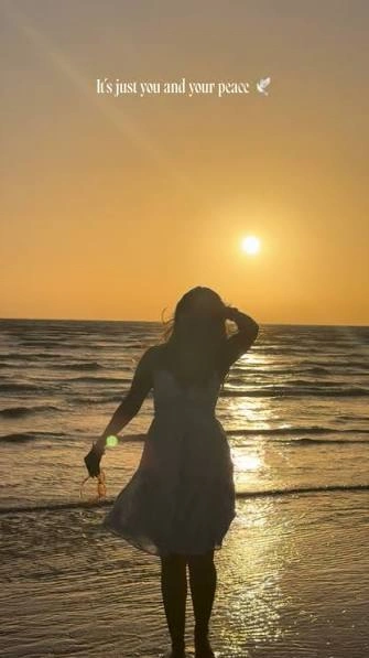 Summer Captions Instagram for sunset, vacation and golden hour photos