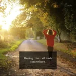 Walking captions for Instagram for stylish outdoor walking photos